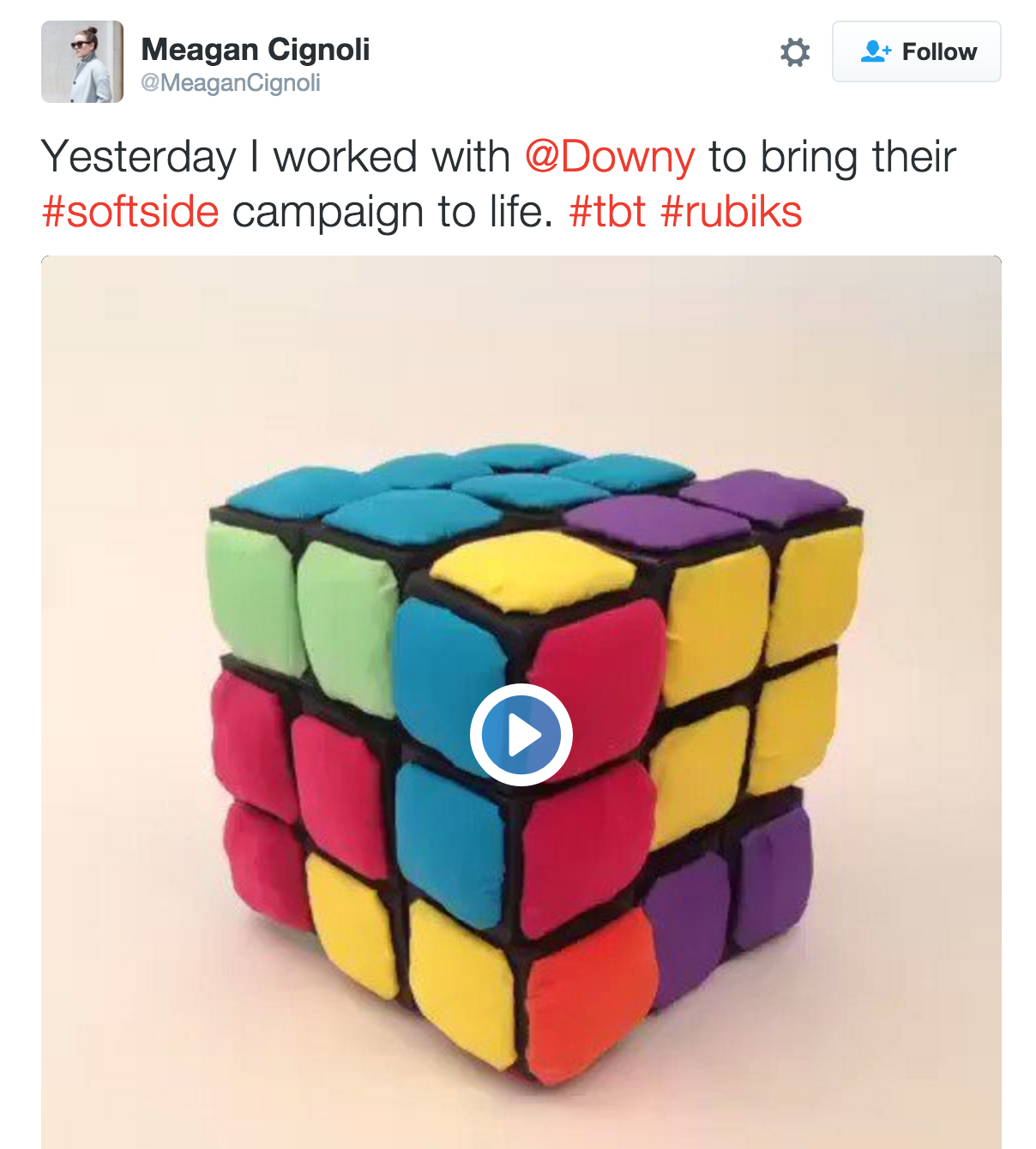 Downy #SoftSide Influencer Marketing Campaign