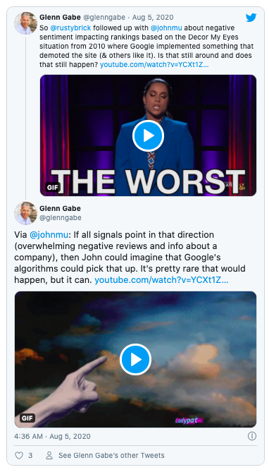 Twitter feed Glenn Gabe
