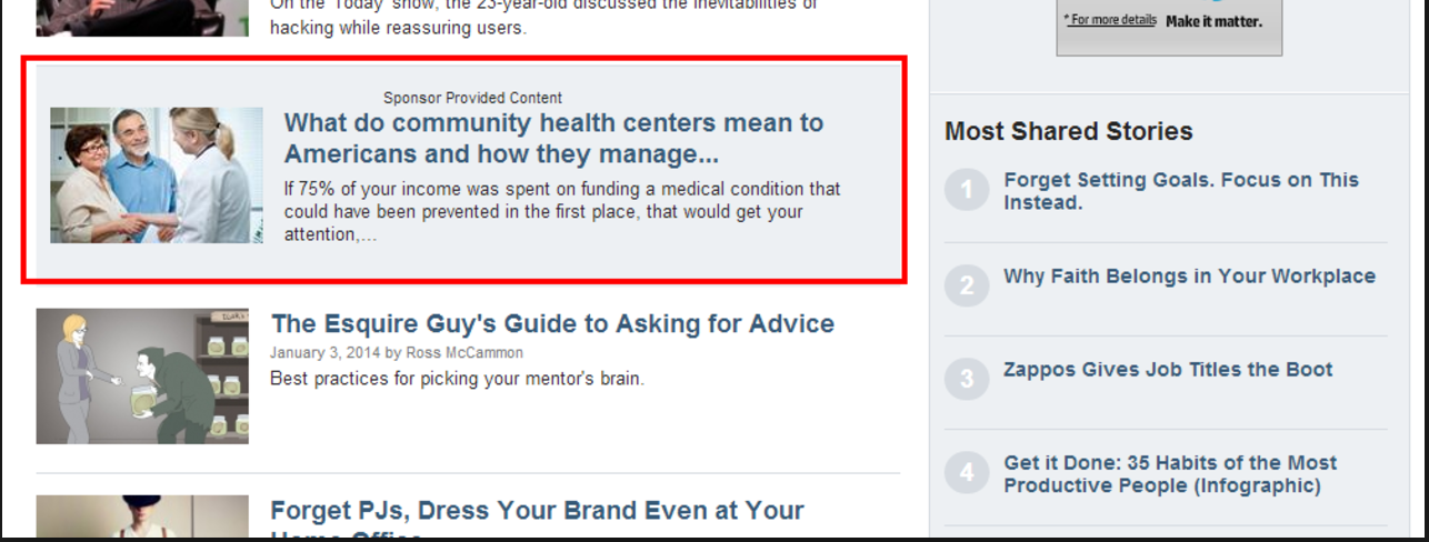 Promote a Blog: Use Native Advertising