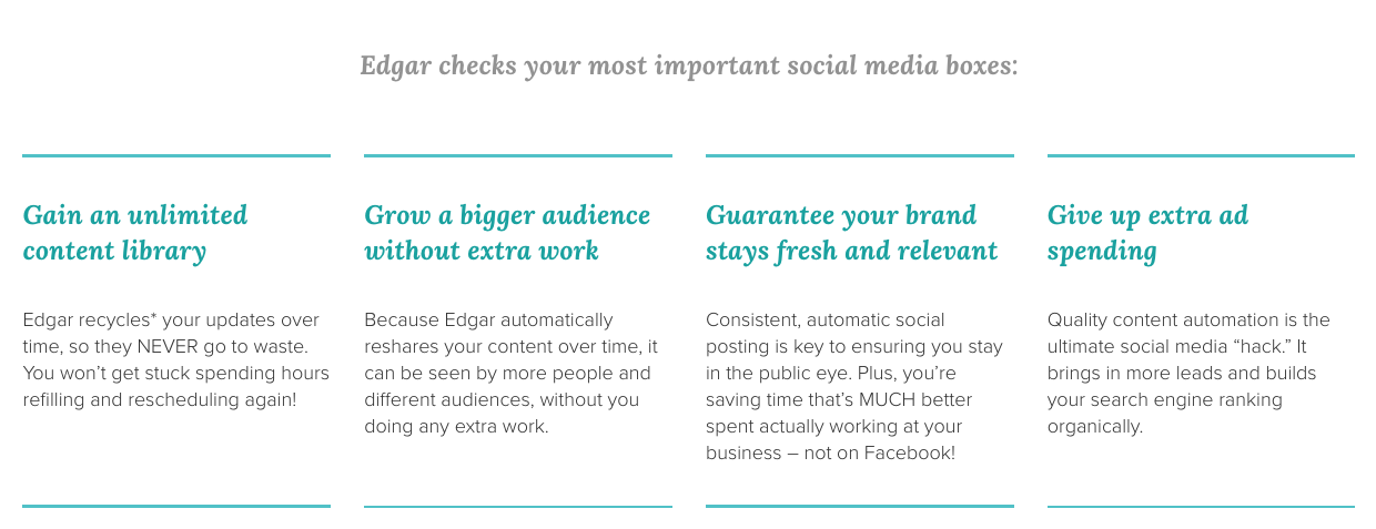 Top Content Marketing Tools: MeetEdgar