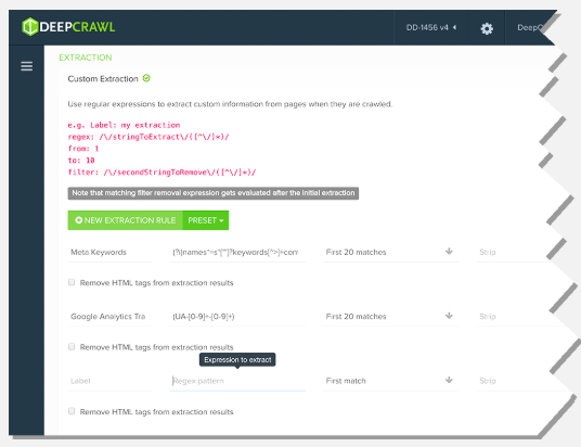 DeepCrawl: Competitor insights