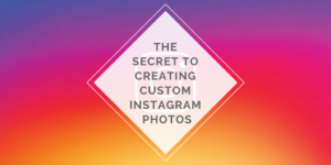 create custom Instagram photos