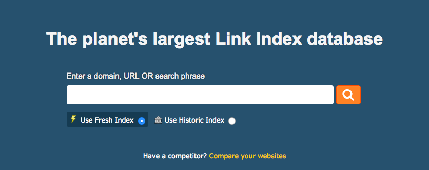 Digital Marketing Tools: Majestic