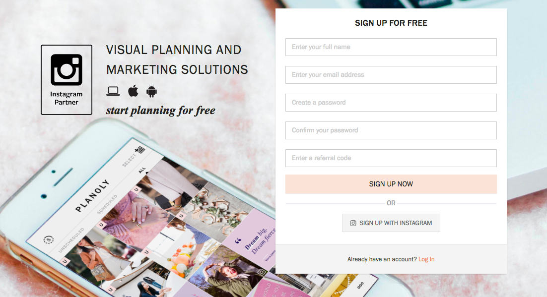 Digital Marketing Tools: Planoly