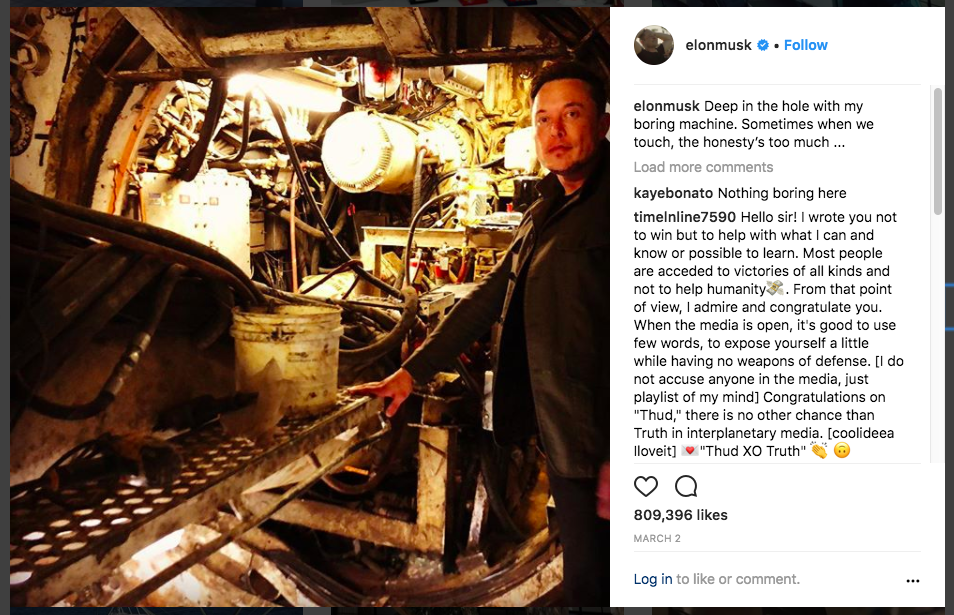 Best Instagram Campaigns - Elon Musk