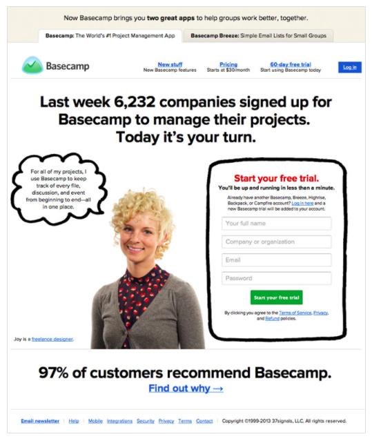 Value Proposition - Basecamp