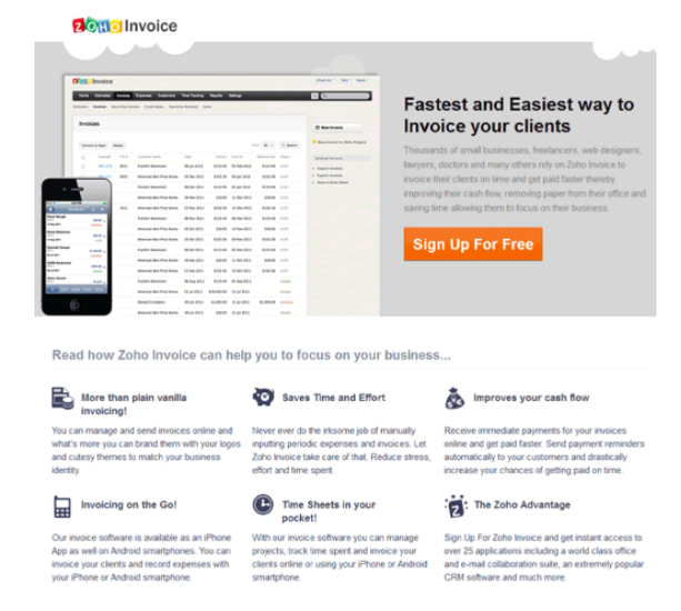 Value Proposition - Zoho