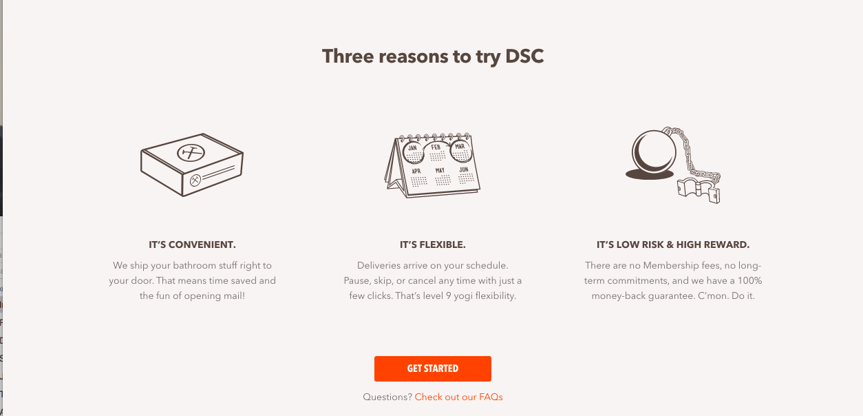 Value Proposition - Dollar Shave Club