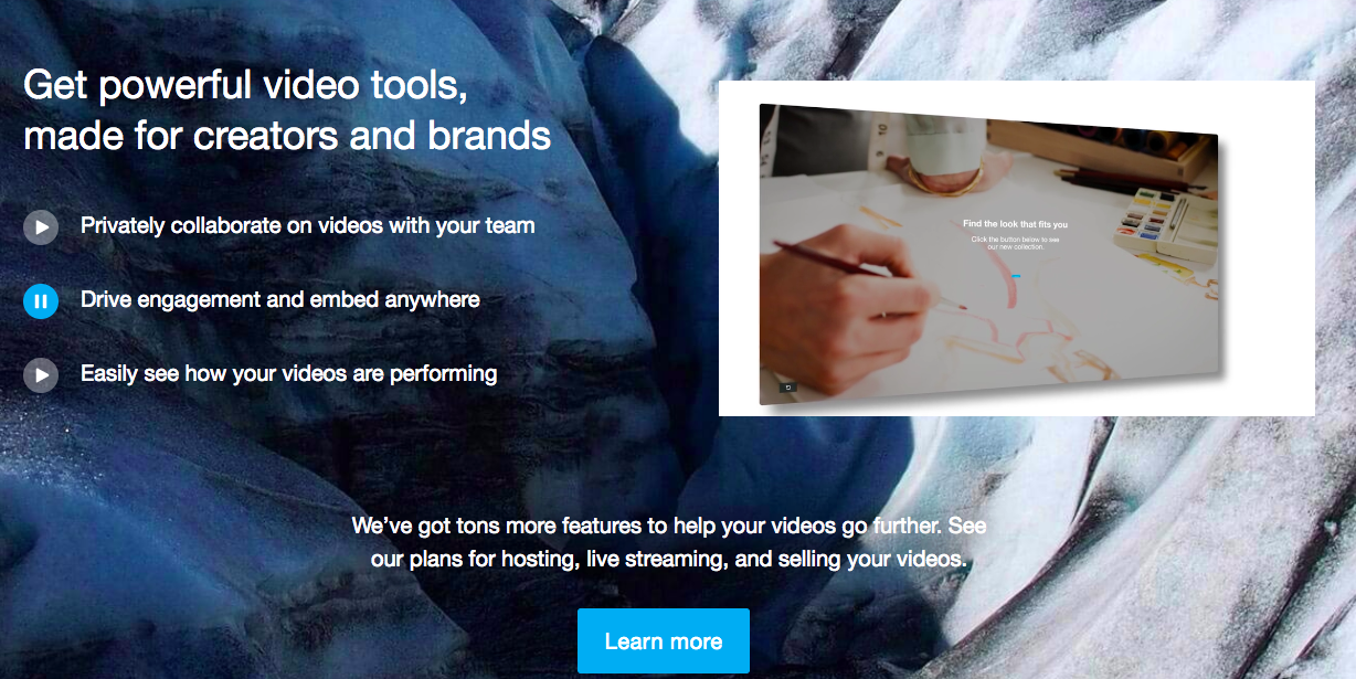 Value Proposition - Vimeo