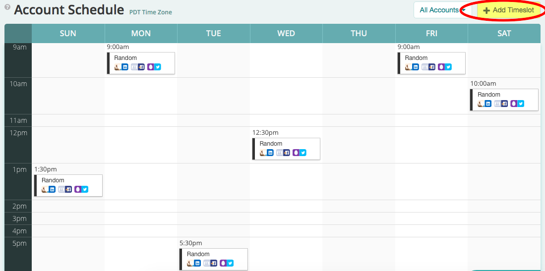 MeetEdgar Reviews: Add Time Slots to Your Schedule