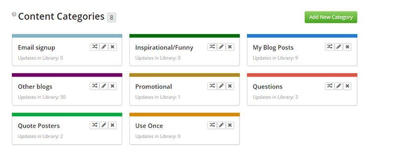 MeetEdgar Reviews: Choose Your Categories