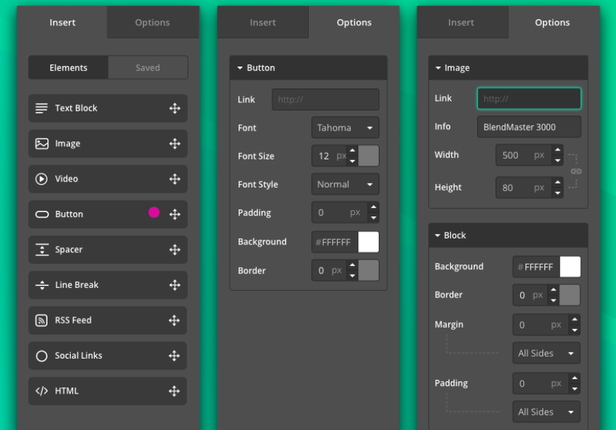 ActiveCampaign Review: Email editor