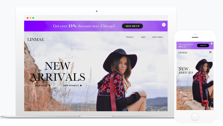 Unbounce review: sticky bars