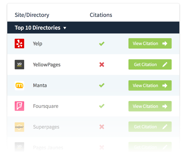BrightLocal Review: Track Citations