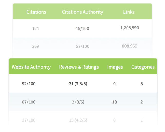 BrightLocal Review: GMB audit