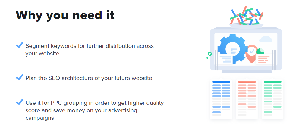 SE Ranking review: keyword grouper