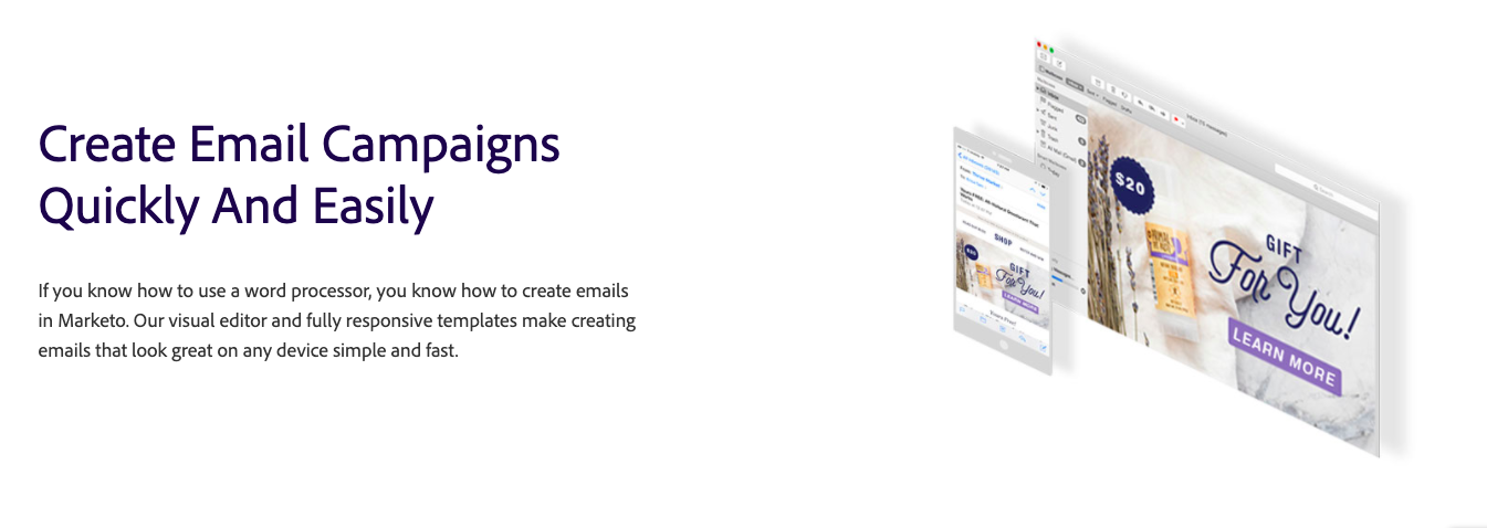 Marketo Engage email tool