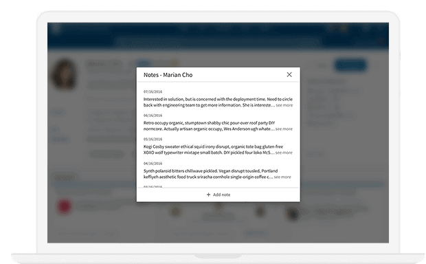 LinkedIn Sales Navigator Notes & Tags