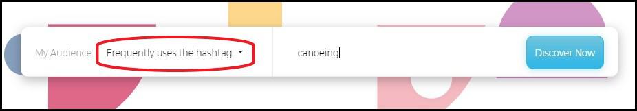 Example of SparkToro Search Engine
