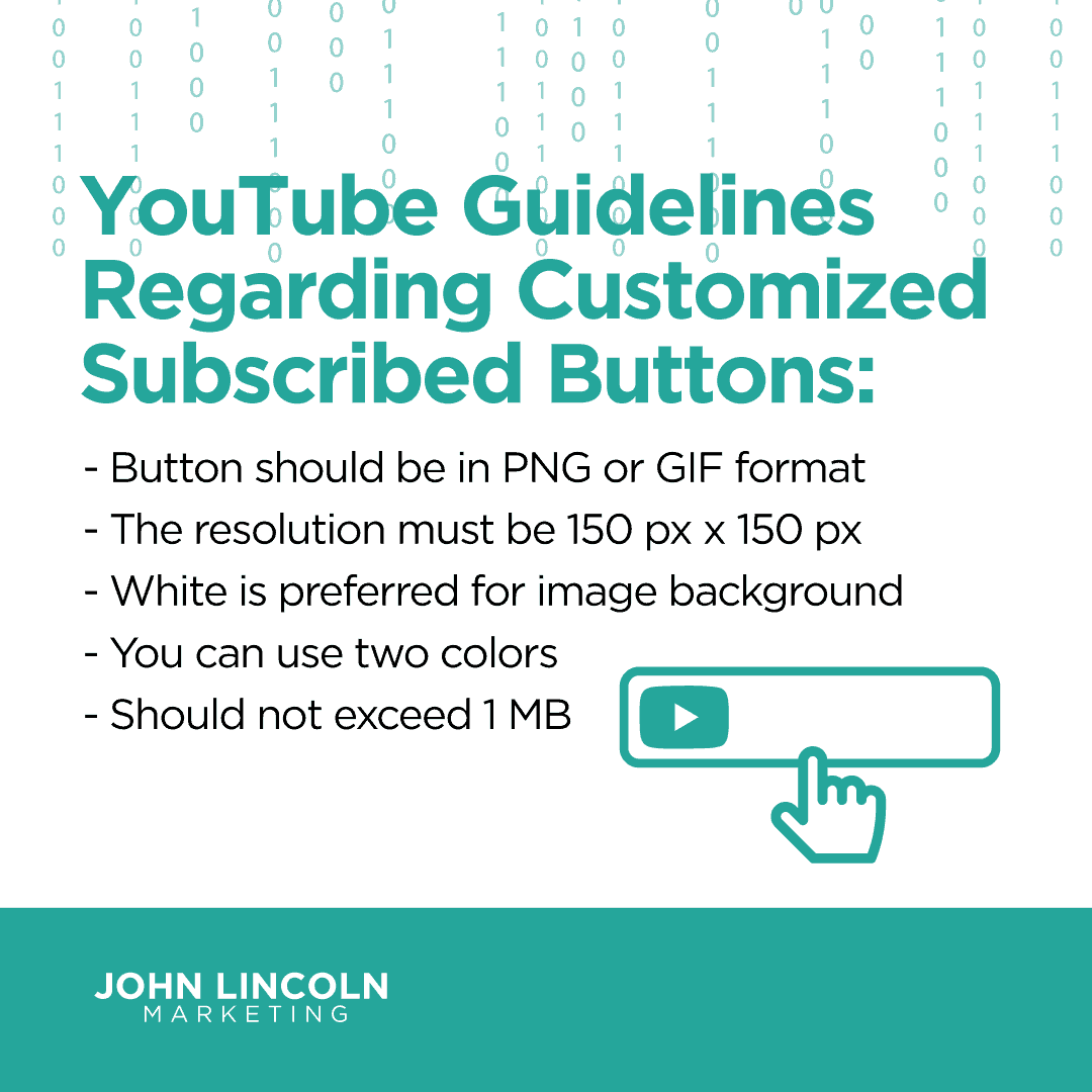 YouTube Guidelines for Customized Subscribed Buttons