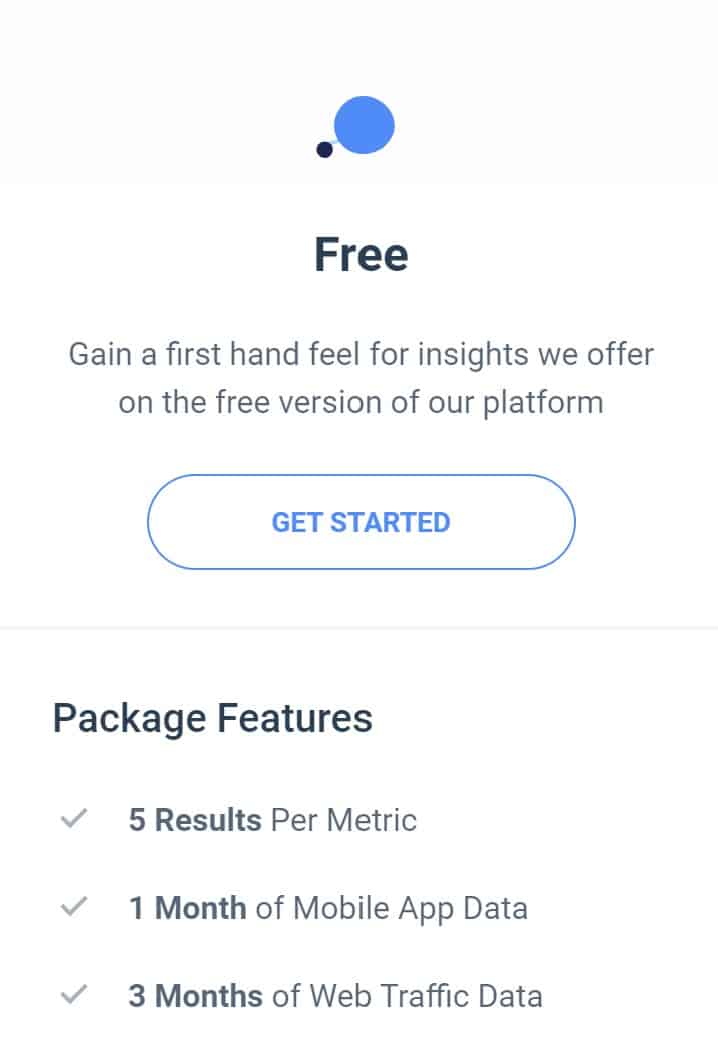 Pricing SimilarWeb