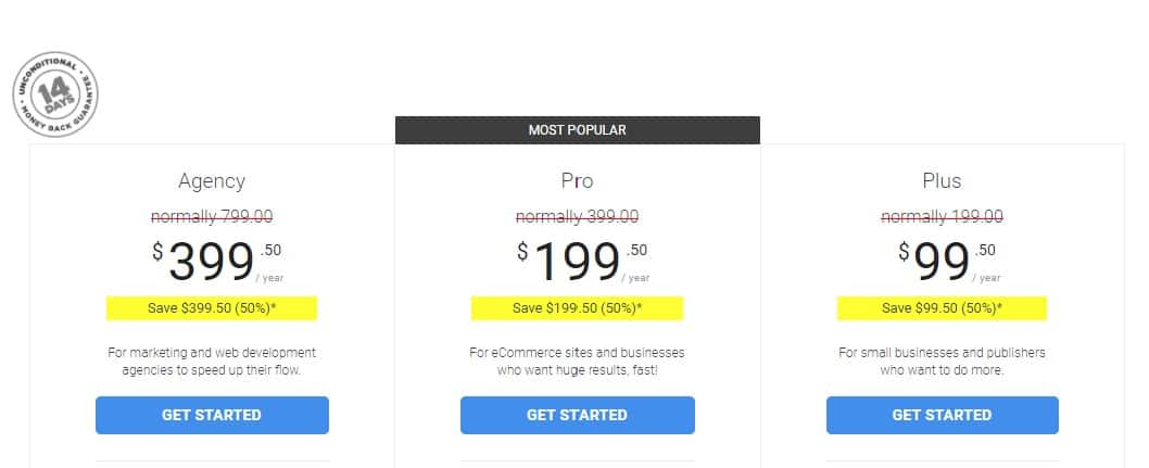 MonsterInsights Pricing