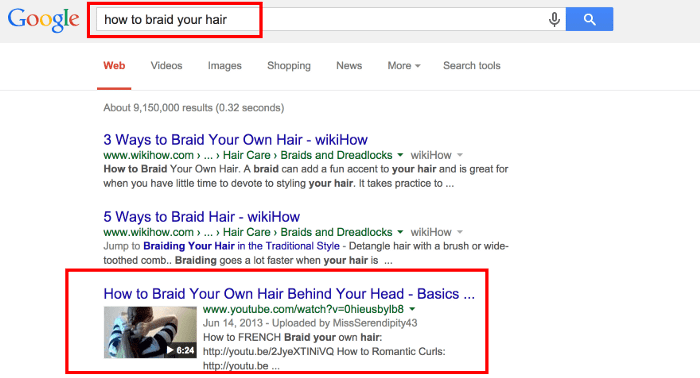 Getting YouTube Videos Ranked in Google Search