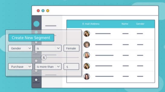 Moosend Review of Audience Segmentation