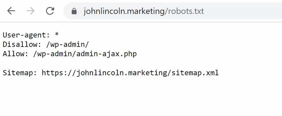 Robots.txt in Website Domain