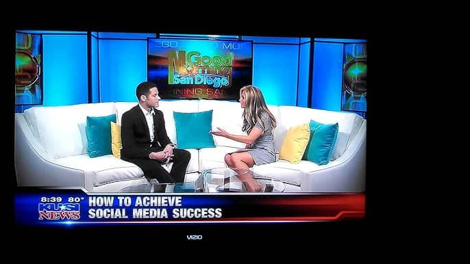 John Lincoln presenting